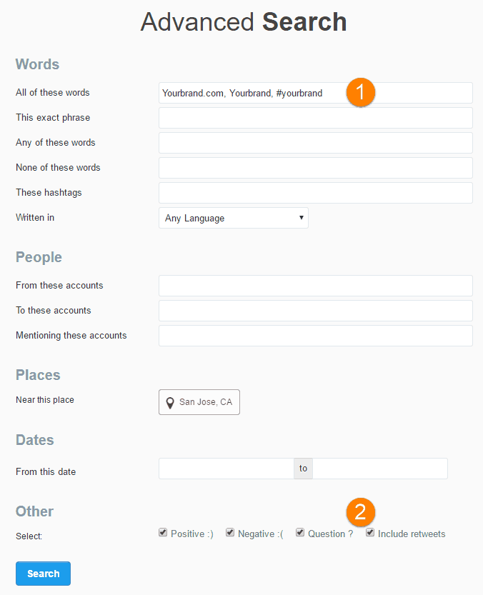 Cum să utilizați Căutarea Twitter pentru a vă monitoriza marca