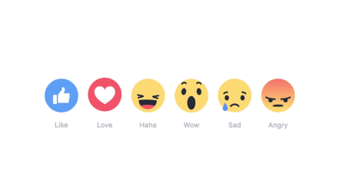 Facebook Reactions donne vie à votre emoji