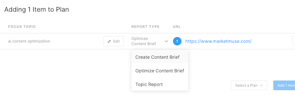 Capture d'écran montrant l'ajout d'un élément au plan.
