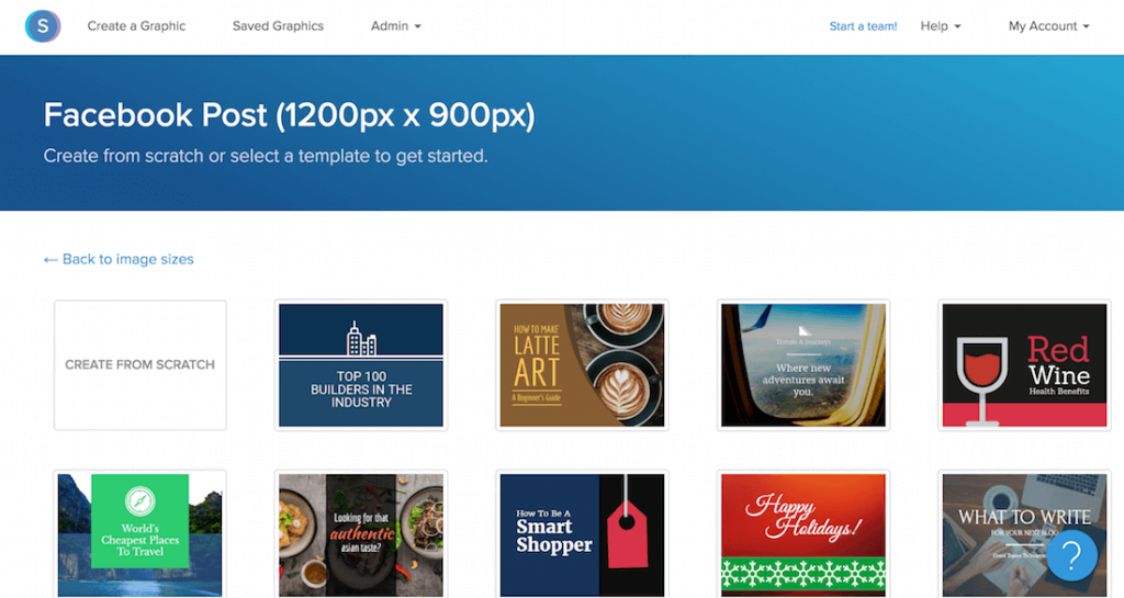 gráficos de redes sociales de snappa real estate
