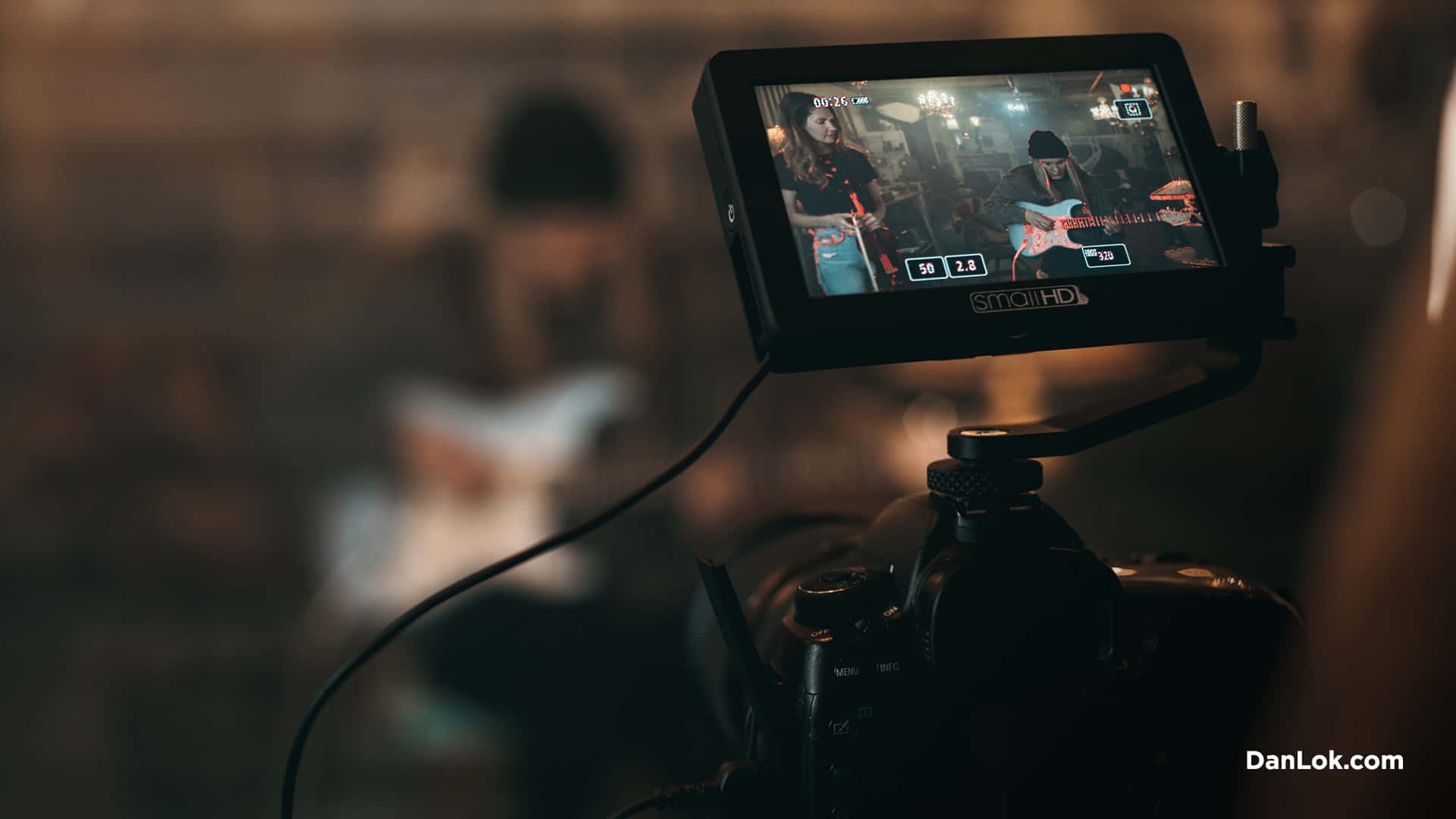 正在拍摄的 YouTube 视频