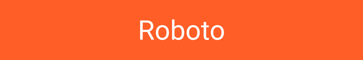 Font Robot.
