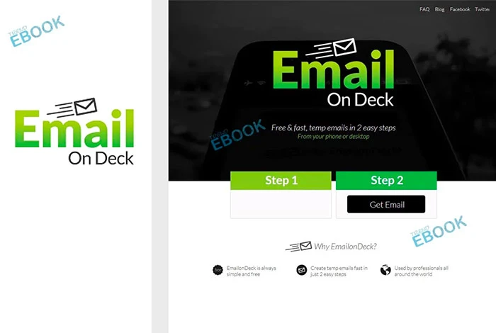 デッキでのメール