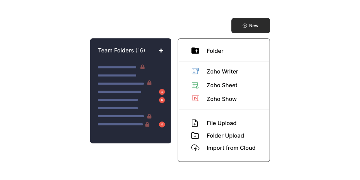 Arquivos centralizados Zoho ONE | Zoho Partner Enacptechno