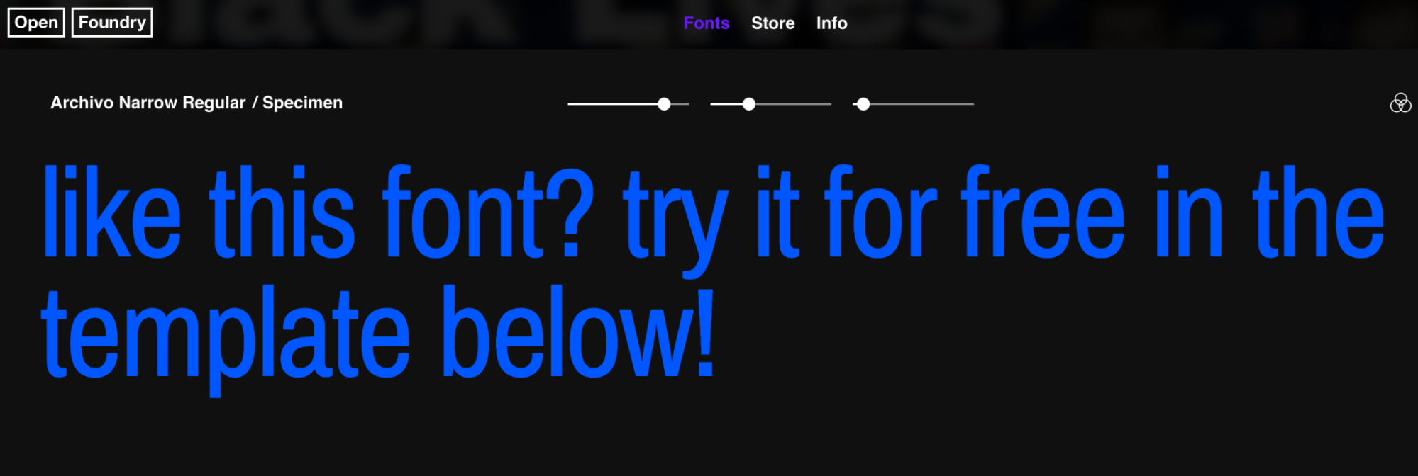 archivo 窄免費字體