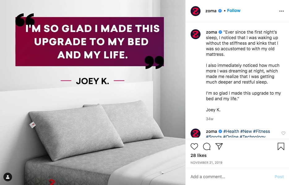 keterlibatan dan retensi pelanggan instagram