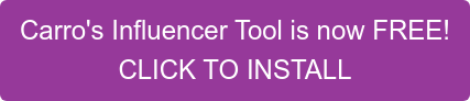 Carro 的影響者工具現在是免費的！點擊安裝