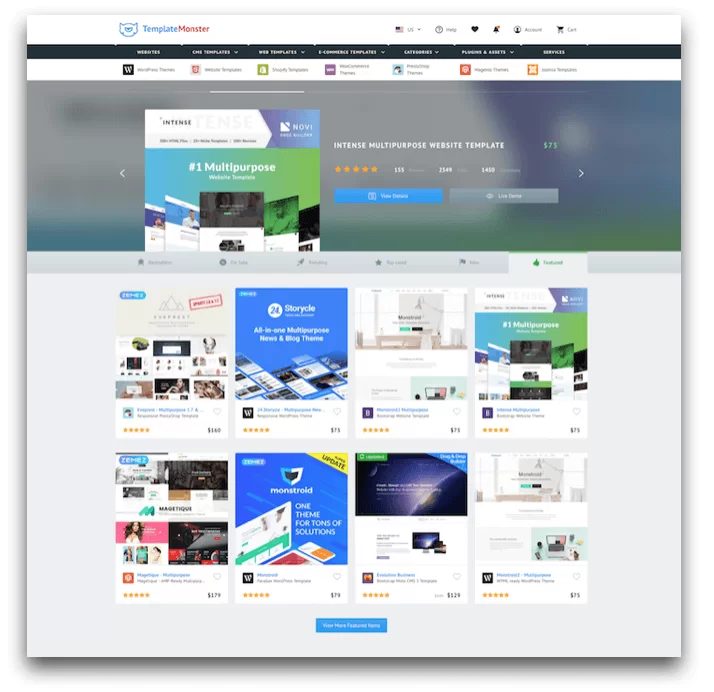 Купон на скидку TemplateMonster