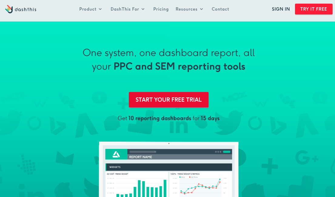 Tools zur Berichtsautomatisierung: DashThis