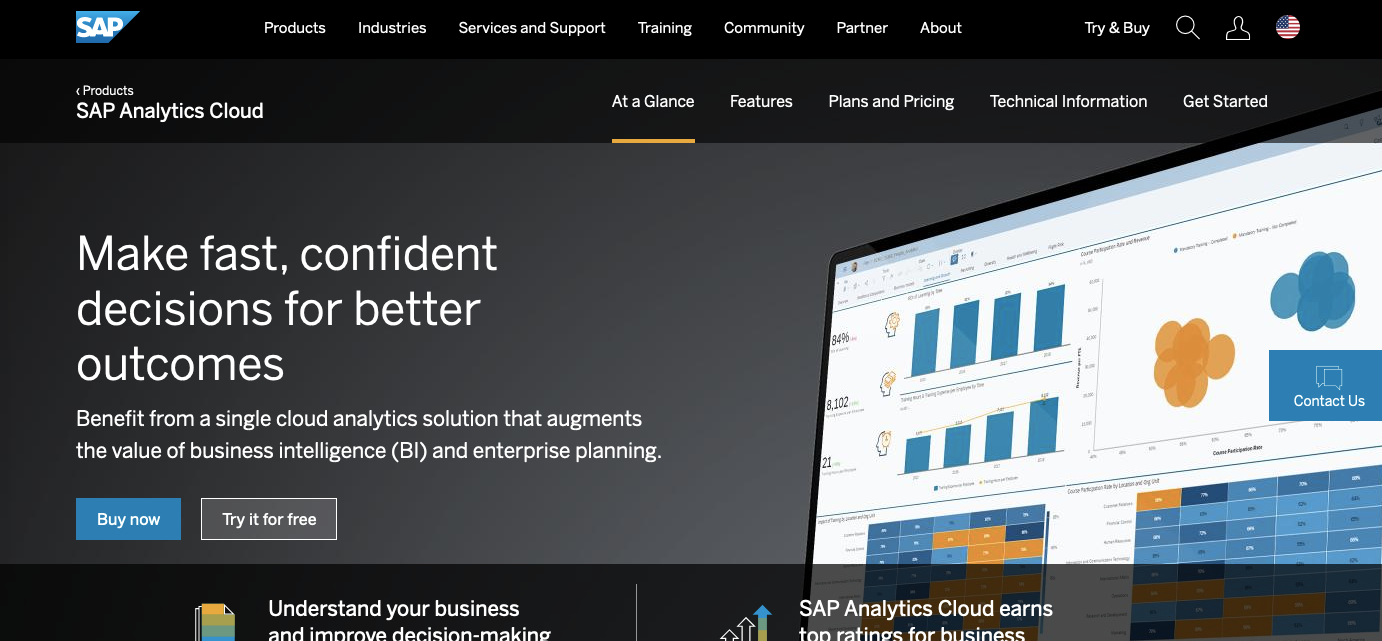 Client-Dashboard-Tools: SAP Analytics Cloud