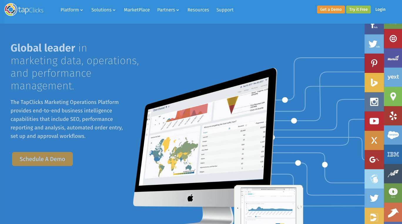 Client-Dashboard-Tools: TapClicks