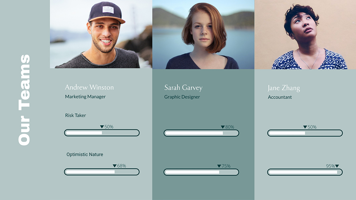 Template Temui Tim Kami Modern