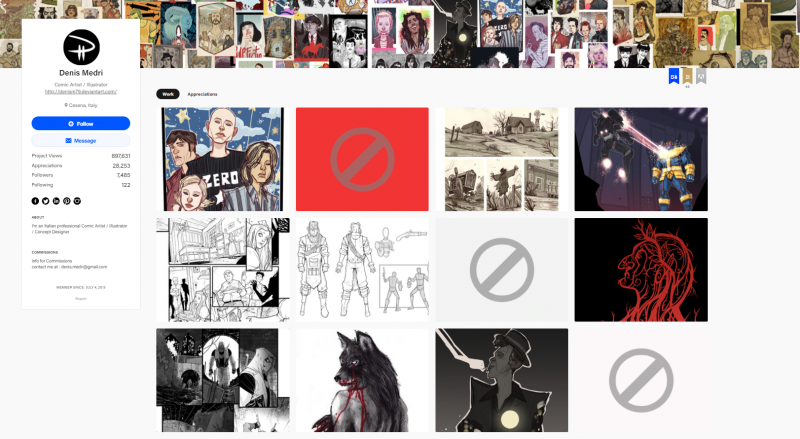 Top tips on boosting freelancer’s portfolio denis medri behance