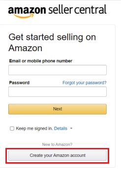 Amazonセラーアカウント - アカウント設定の登録と構成 3 amazon_seller_account_seller_central