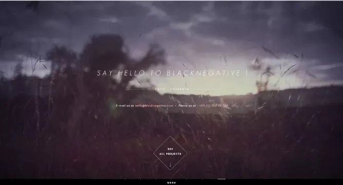 Черный негатив