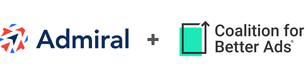 Admiral は Coalition for Better Ads と提携