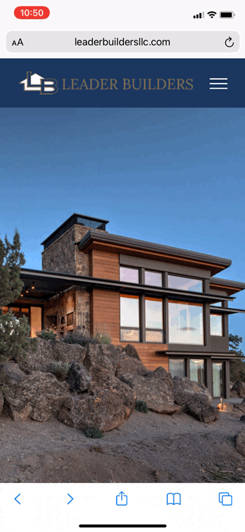 Strona główna serwisu wykonawcy ze zdjęciami w wysokiej rozdzielczości