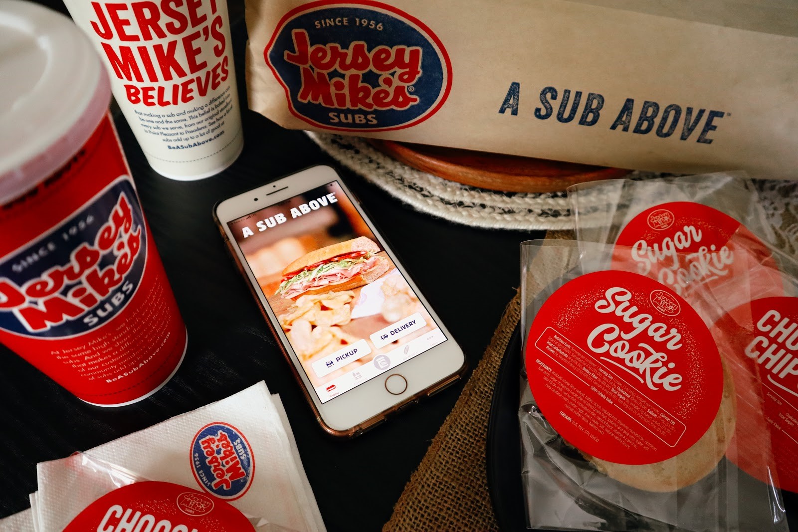 L'application de Jersey Mike