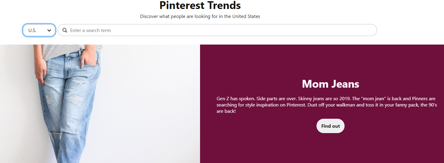 Pinterest arama trendleri