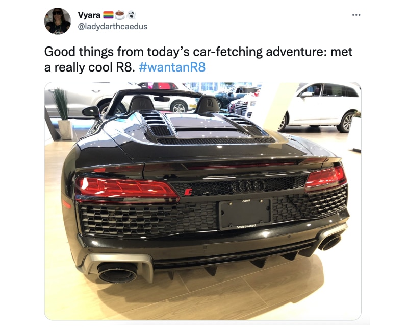 奥迪R8主题标签大赛