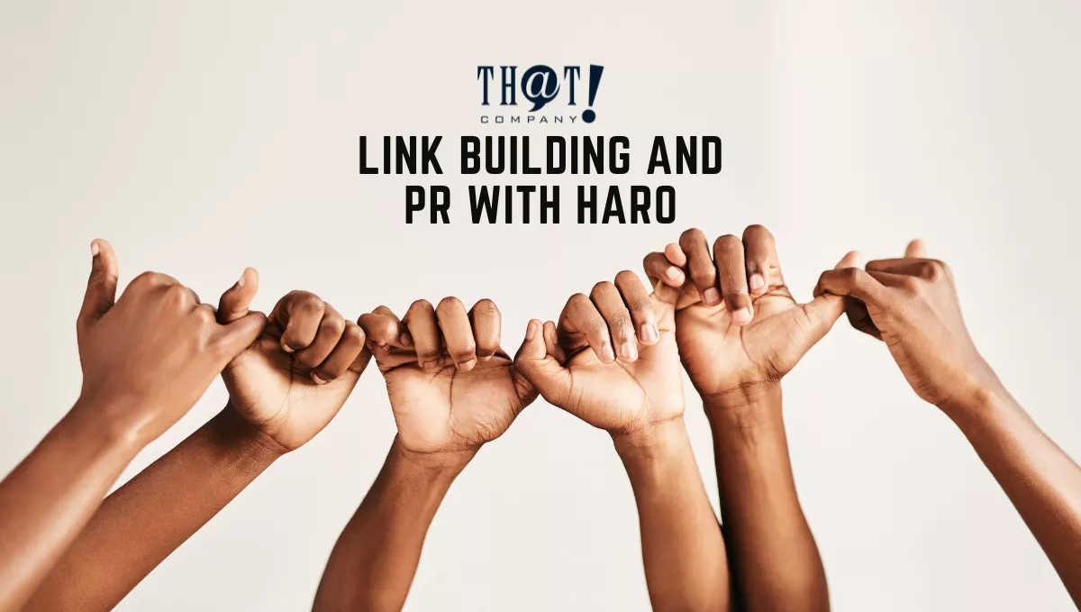 Link Building and PR with HARO | Linking Fingers