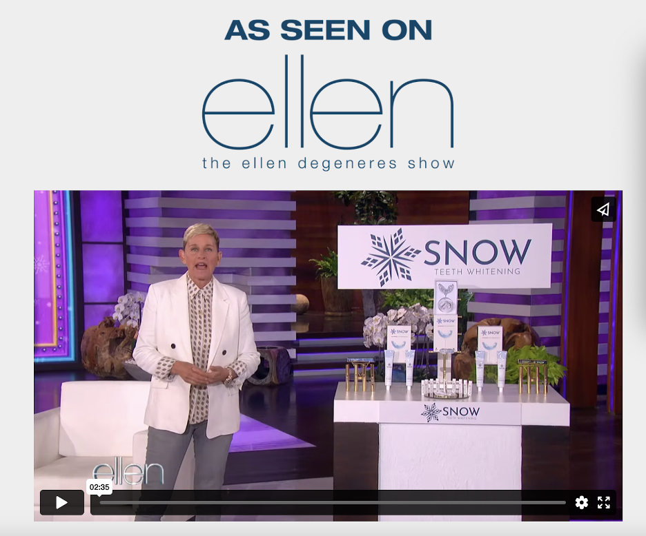 snow celebrity ambassadors 01 - SNOW&reg; Teeth Whitening Marketing Strategy: How They Built A $100M Brand