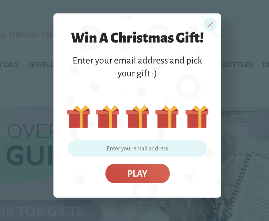 christmas popup 08 - The 14 Most Creative Christmas-Themed Personalization Examples We&rsquo;ve Seen (+ Templates)