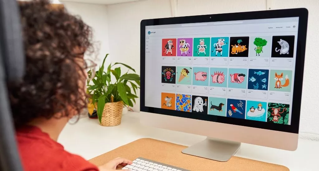 メタバース NFT アート マーケットプレイス