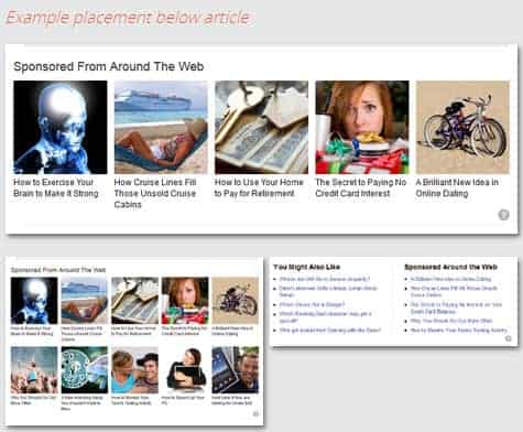 الإعلانات المدمجة مع المحتوى