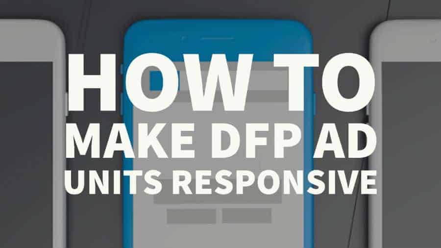 google dfp 반응형 광고 - doubleclick 태그 예