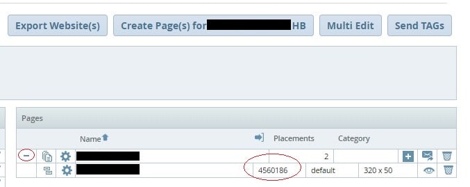 web sitelerini dışa aktar