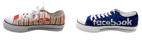 benutzerdefinierte gebrandete Converse