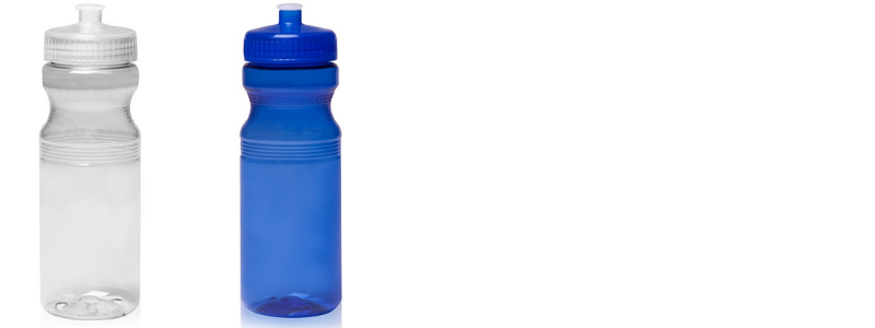 Kundenspezifische Poly-Clear-Kunststoff-Wasserflasche