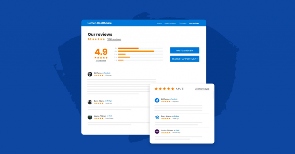 Управление обзорами