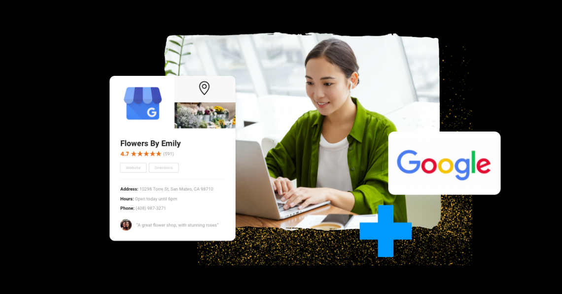 Perfil comercial do Google