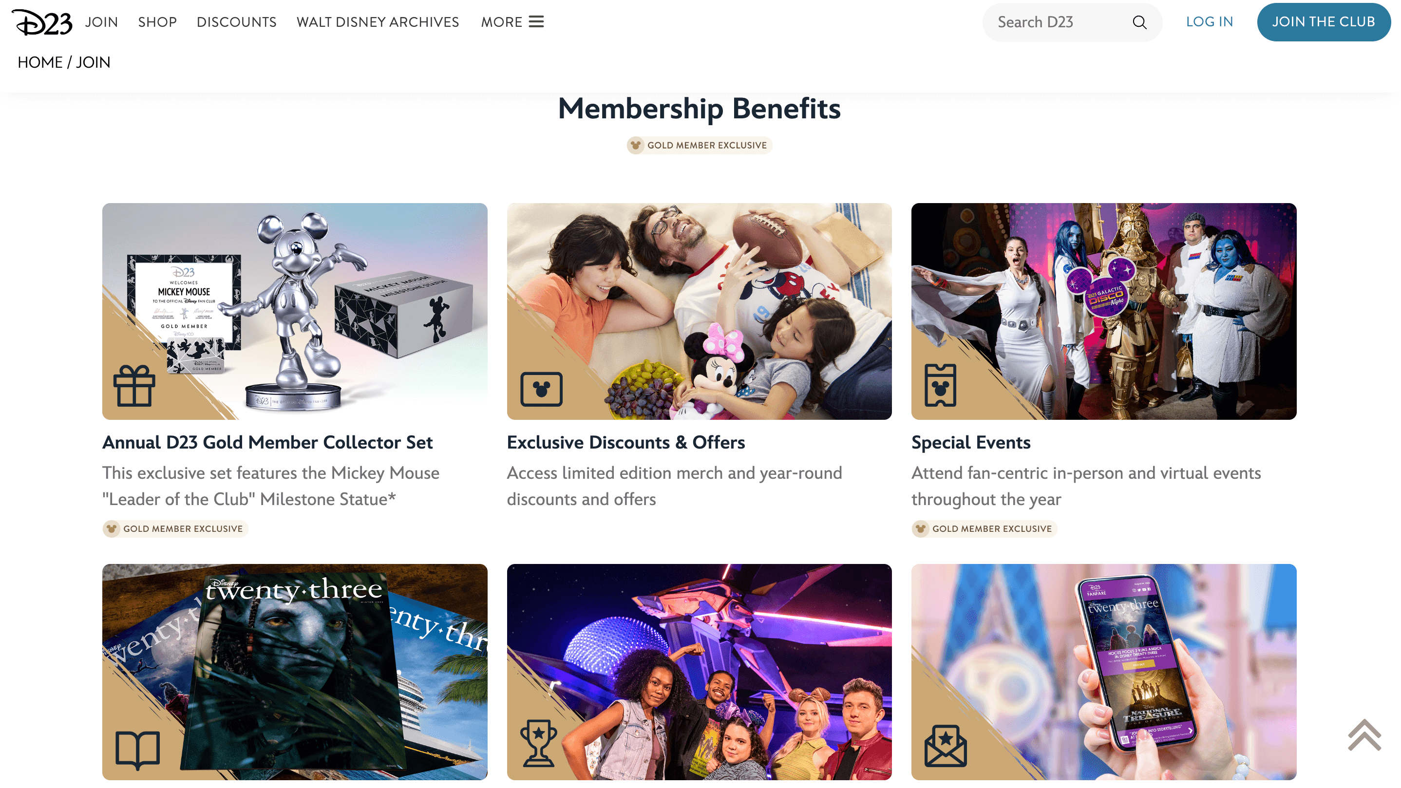 最佳品牌社區 - 迪士尼 D23 博覽會 2017 主頁