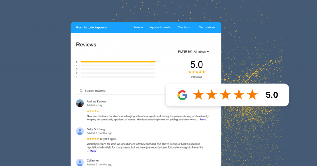 Bewertungen von Immobilienmaklern