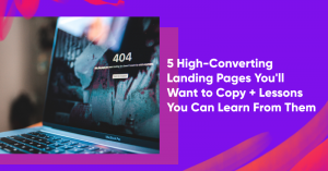 Top 10 alternative Google Optimize în 2023 (Găsiți un înlocuitor pentru Google Optimize după apus) high converting landing page banner 300x157 - Top 10 Google Optimize Alternatives in 2023 (Find a Replacement for Google Optimize After Its Sunsetting)