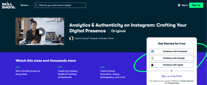 这个来自 Skill Share 的社交媒体分析课程将帮助您建立 Instagram 粉丝群。