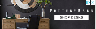 Werbebanner für Pottery Barn