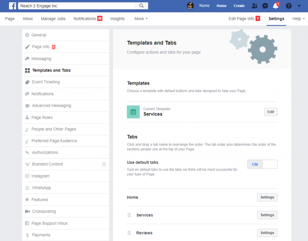 استعراض الفيسبوك
