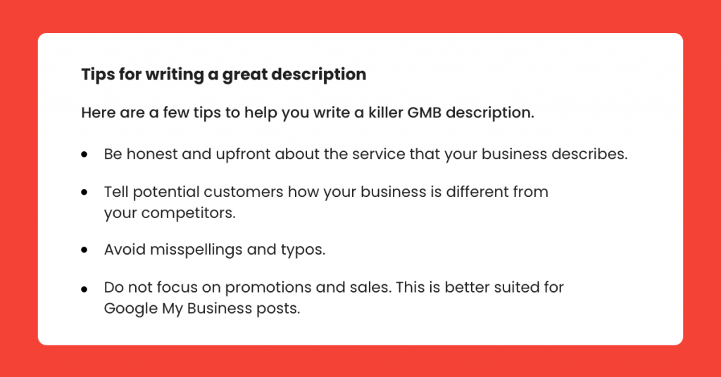 โปรไฟล์ Google My Business