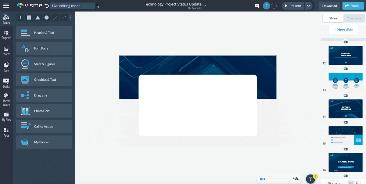 Visme数据可视化
