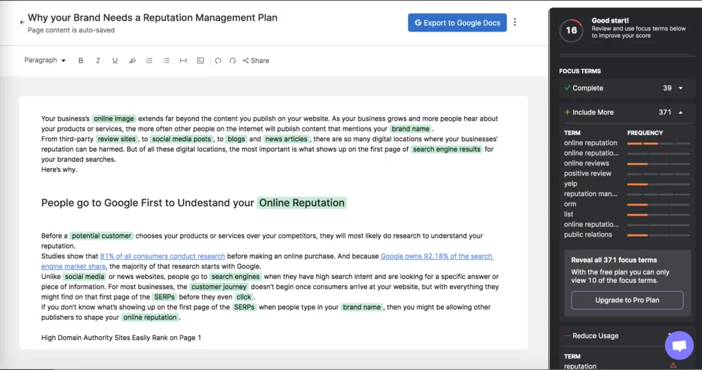 SearchAtlas SEO 内容助手