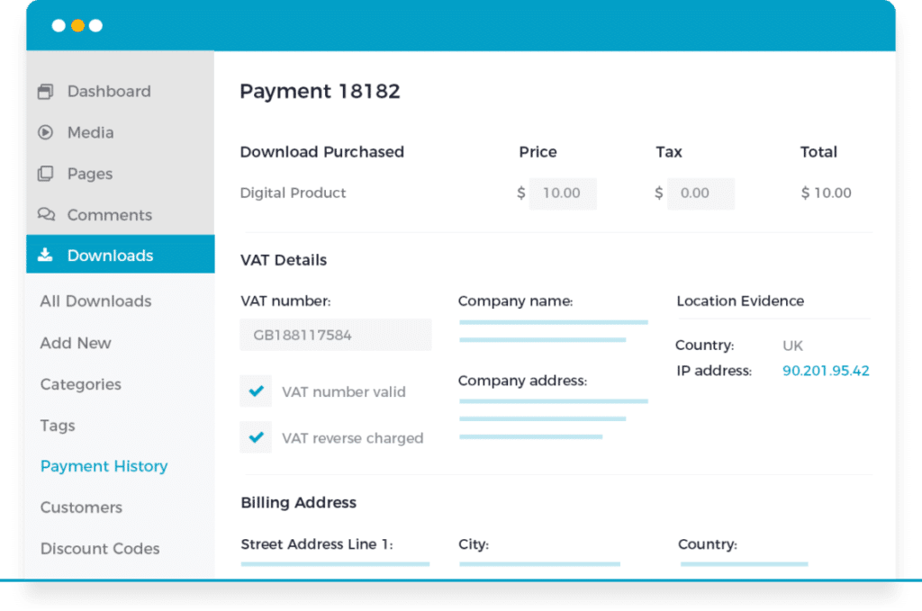 Плагин EDD НДС