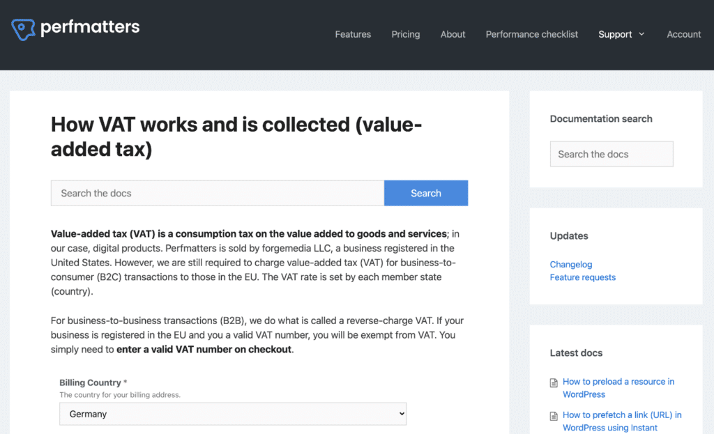 Пример оформления НДС