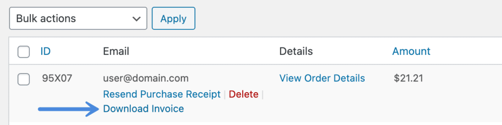Счет на скачивание ЭДД