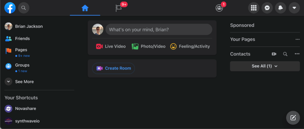 Distrazioni di Facebook nascoste