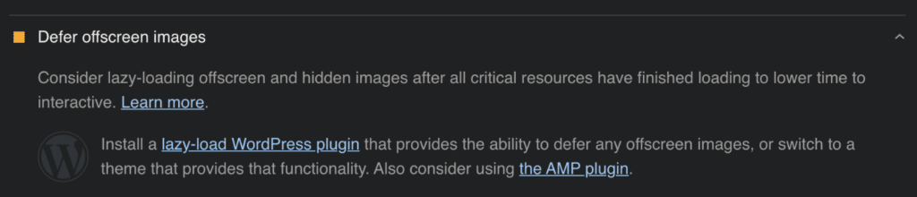 Aplazar imágenes fuera de pantalla