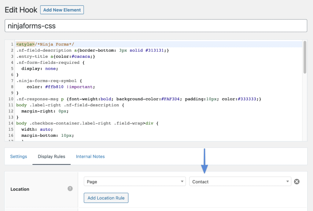 Cargue CSS con el gancho GeneratePress